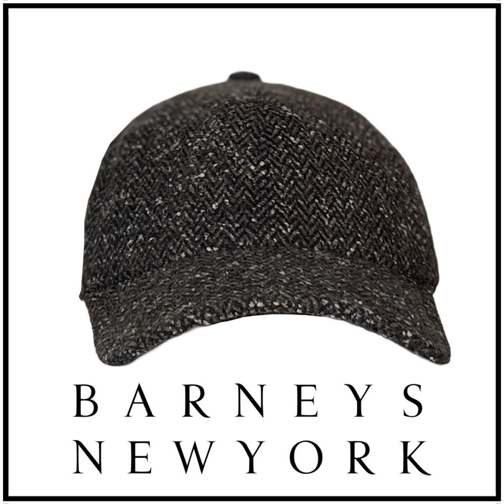 Cotton wool blend tweed baseball cap (AVAILABLE UNTIL AUGUST 31st ONLY)